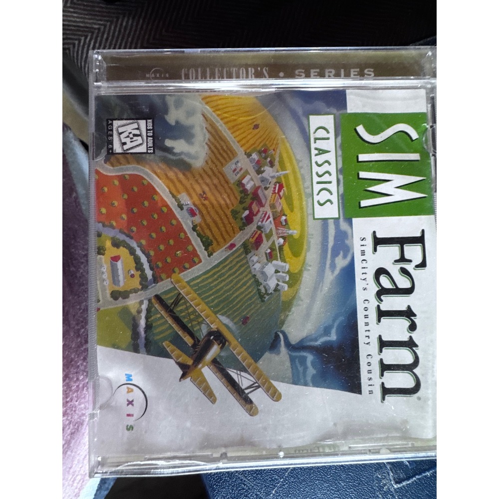 Sim Farm SimCity's Country Cousin Maxis Classics Collector's Series PC CD-ROM